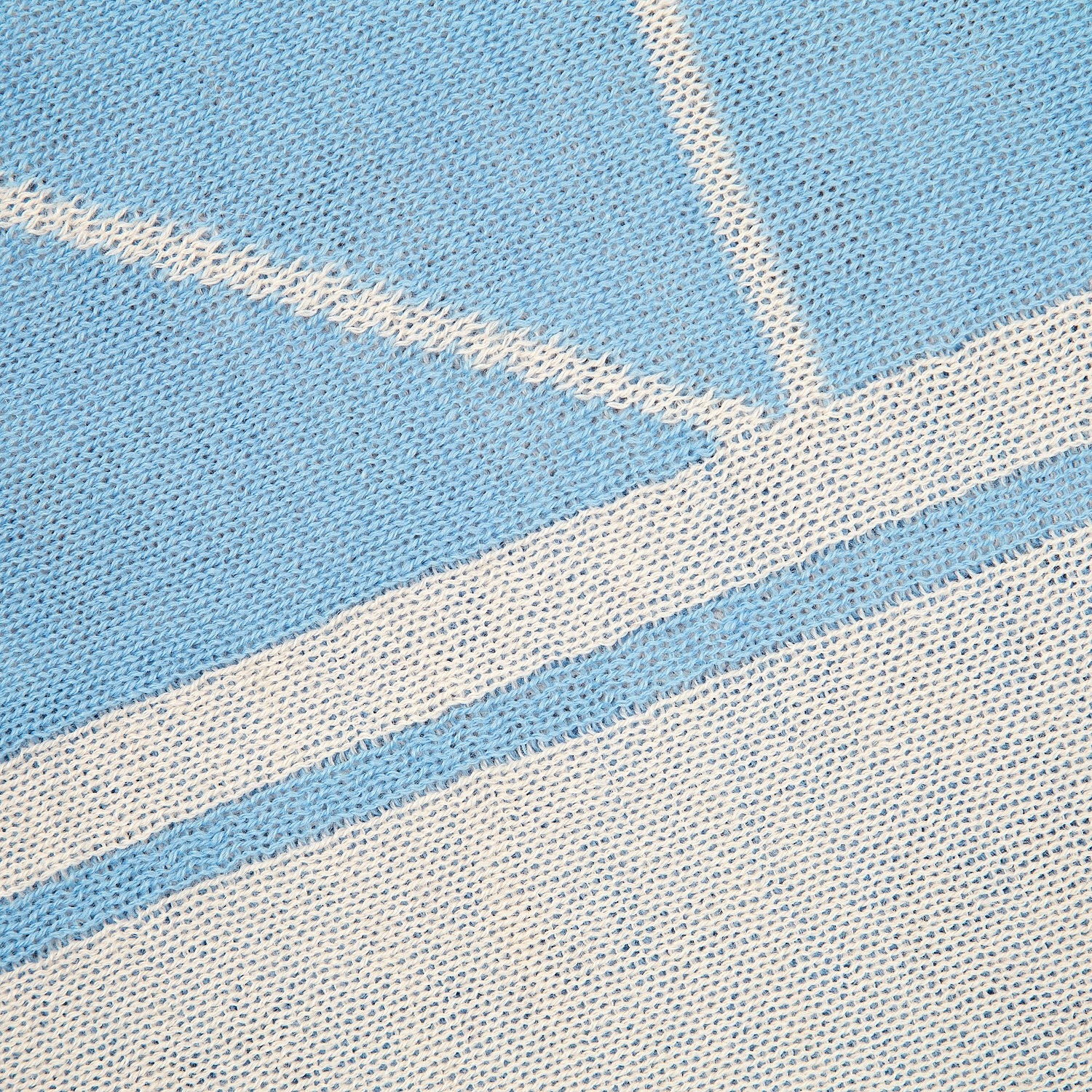 Плед на заказ Tricksy Net Light, S, полушерсть с логотипом