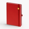 Ежедневник Favor Gold, недатированный, красный с логотипом