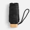 Зонт складной RainCase в чехле-сумке, черный с логотипом