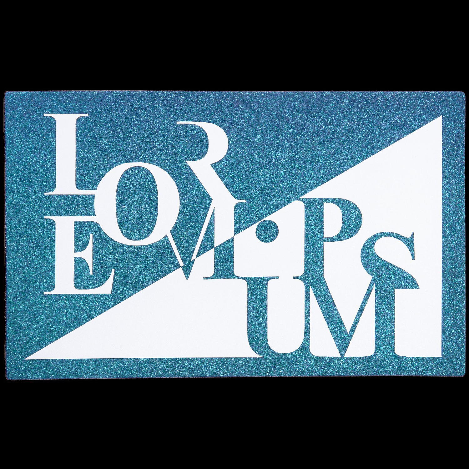 Лейбл светоотражающий Tao, XL, синий с логотипом