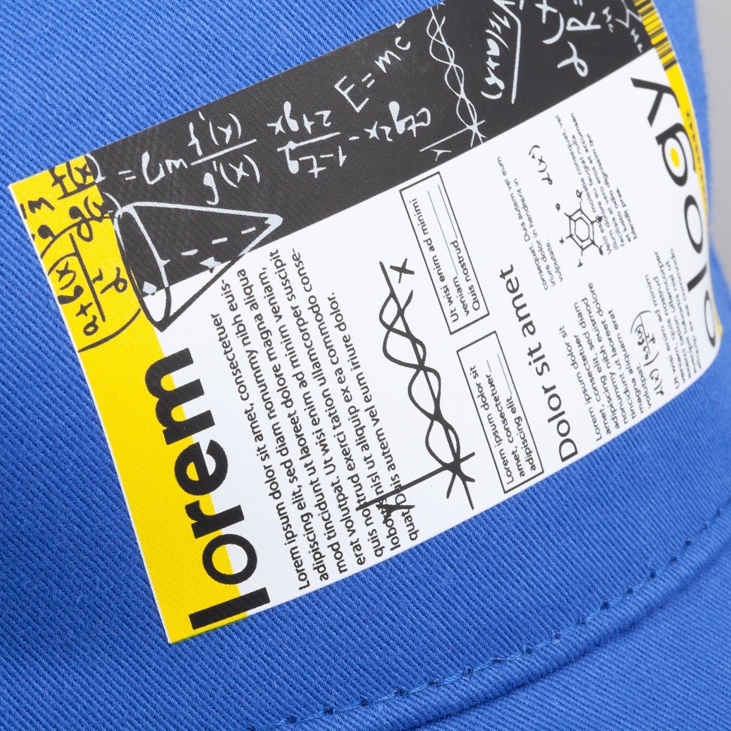 Бейсболка Convention, ярко-синяя