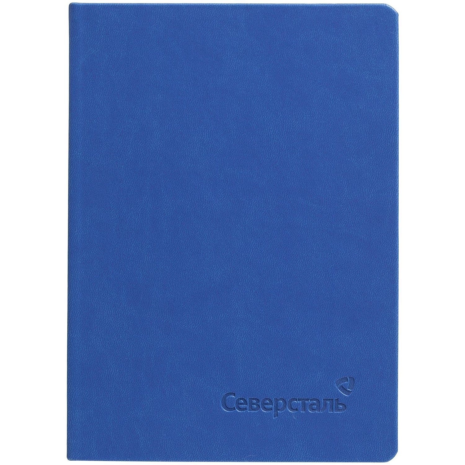 Ежедневник Romano, недатированный, ярко-синий с логотипом