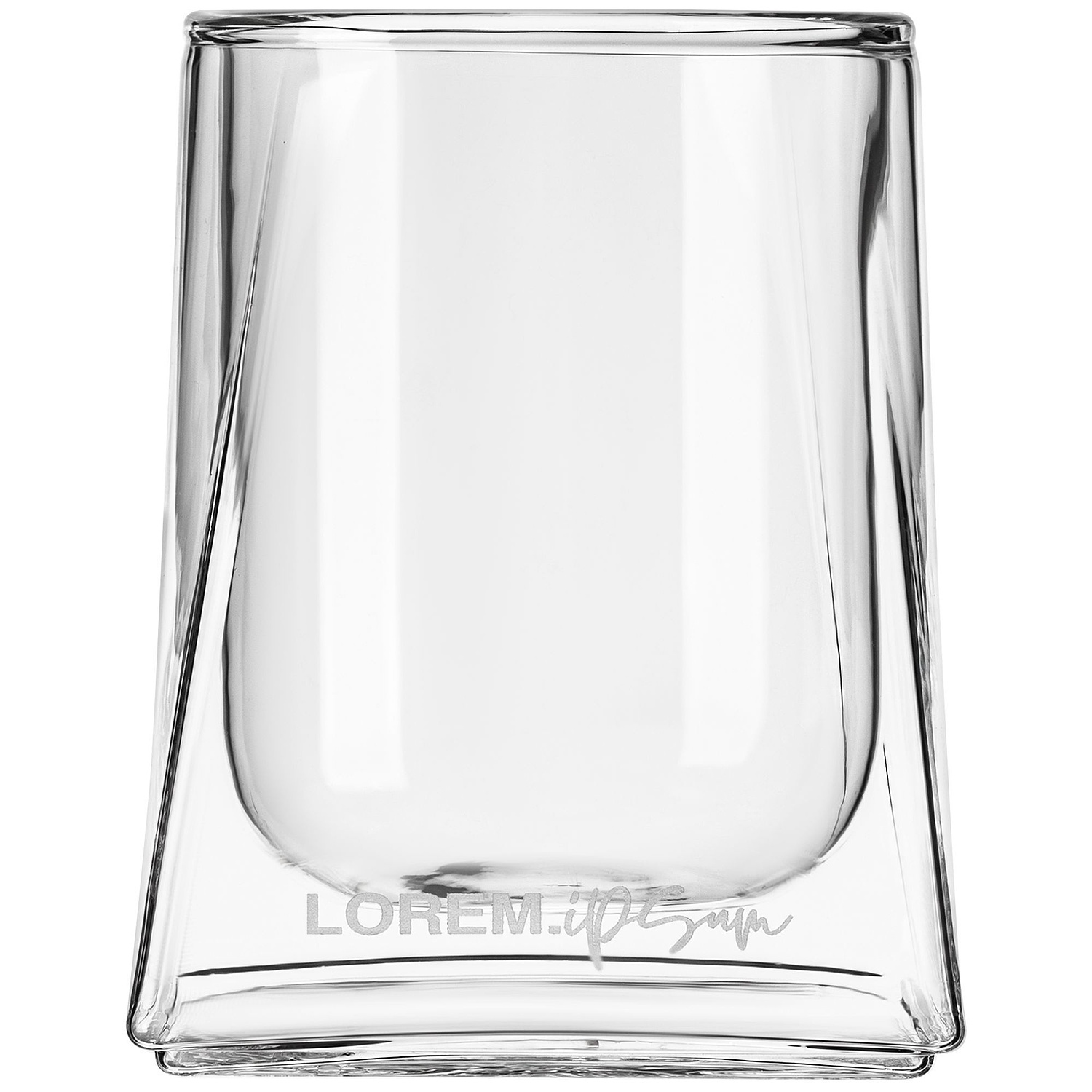 Стакан с двойными стенками Quadroni