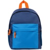 Рюкзак детский Kiddo, синий с голубым с логотипом