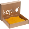 Коробка Teplo, малая, крафт с логотипом