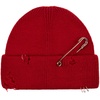 Шапка Pricker, красная с логотипом