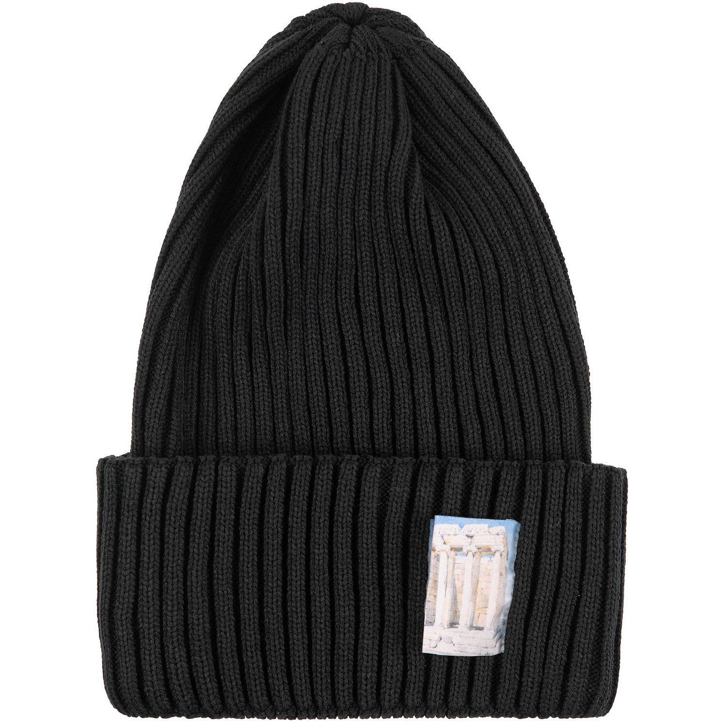 Шапка Yong, черная с логотипом