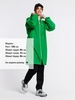 Дождевик Rainman Zip, зеленый с логотипом