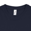 Футболка унисекс Regent 150, темно-синяя (navy) с логотипом