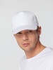 Бейсболка Standard, белая с логотипом