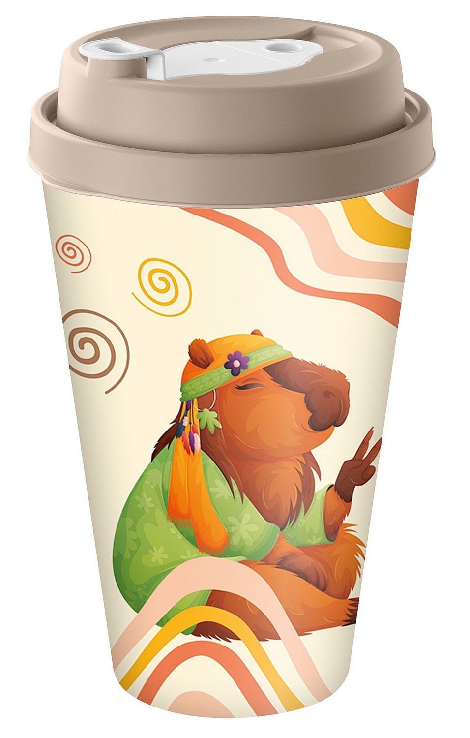 Стакан с крышкой Tumbler на заказ, M с логотипом