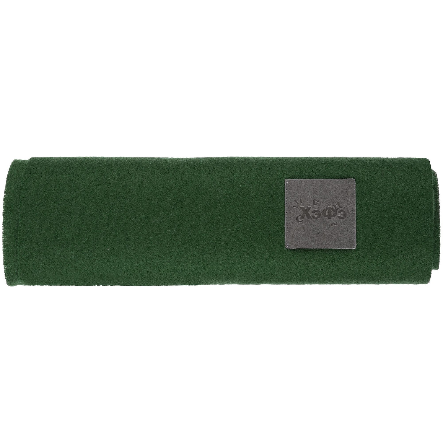 Шарф Noble, зеленый с логотипом