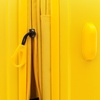 Чемодан Logoduck L, желтый с логотипом