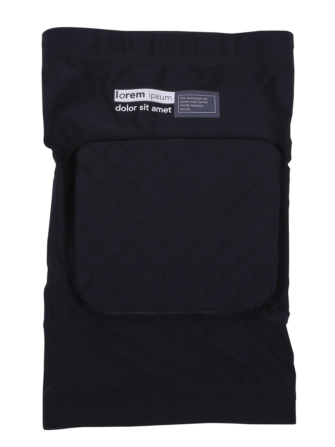 Наколенник защитный Stod, черный с логотипом