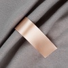 Лента сатиновая Satin 35 М, светло-бежевая, 60 см с логотипом