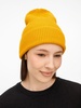 Шапка Nobilis Mono, желтая (медовая) с логотипом