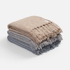 Плед Elrin, бежевый с логотипом