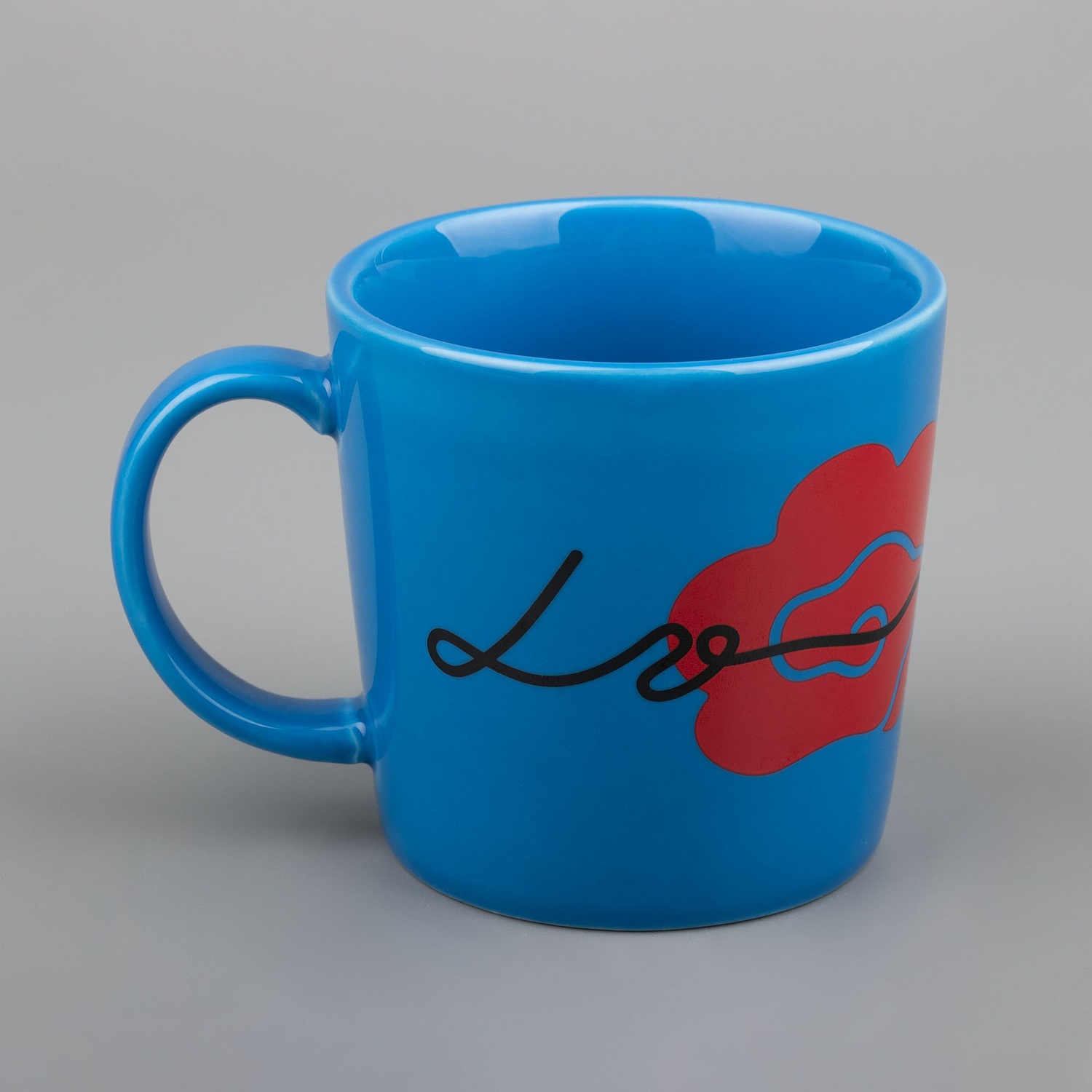 Кружка Valotti Medio, ярко-синяя с логотипом