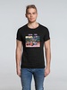 Футболка "Жизнь — Поль", черная с логотипом