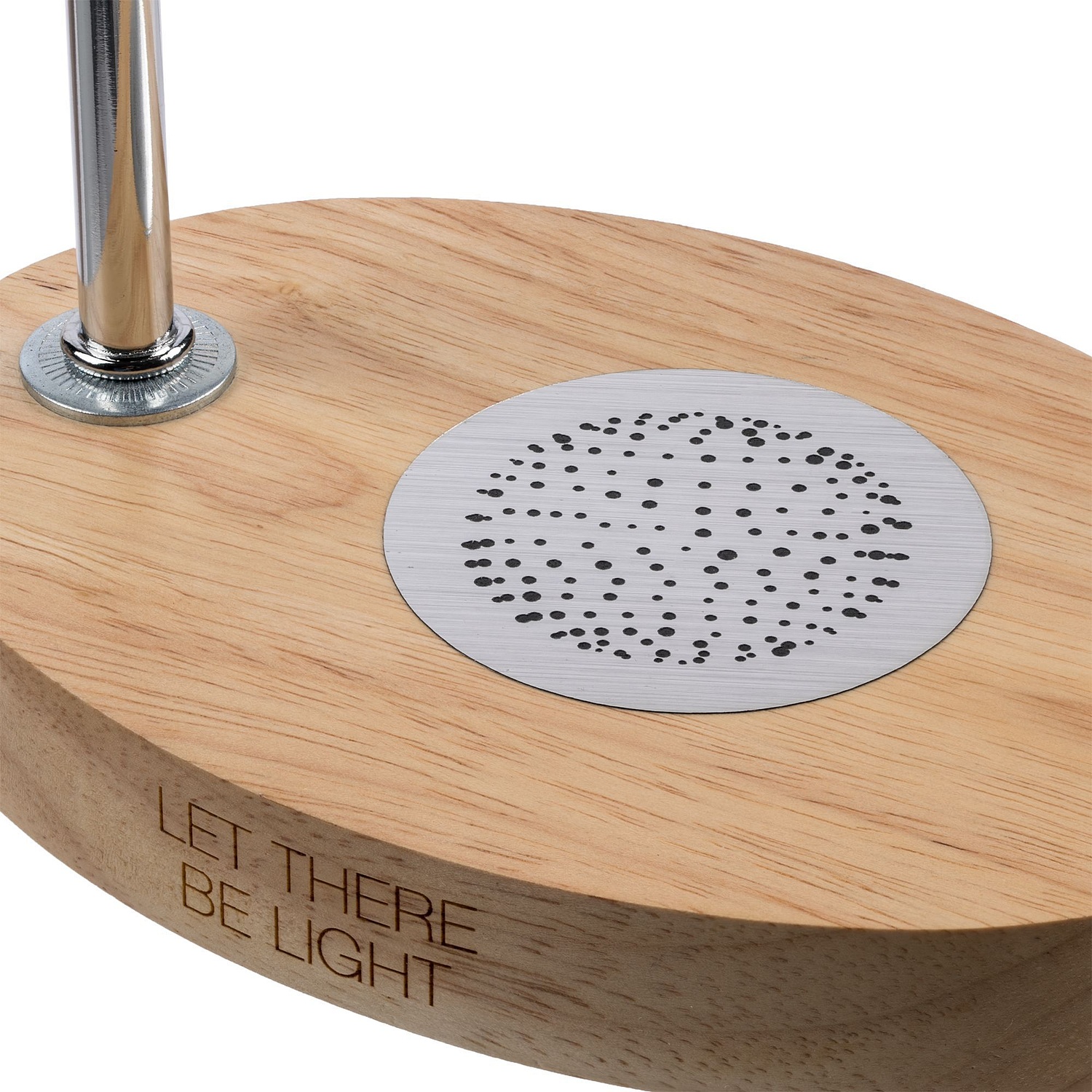 Левитирующая луна MoonFlow, белая с логотипом