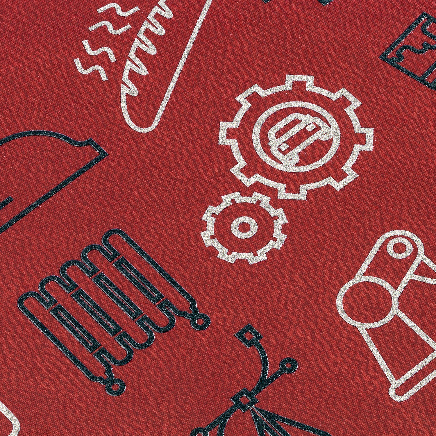 Ежедневник Romano, недатированный, бордовый с логотипом