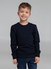 Свитшот детский Toima Kids, темно-синий с логотипом