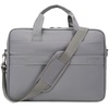Сумка для ноутбука L266, темно-серая с логотипом