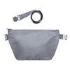 Поясная сумка W1, серая с логотипом