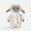 Мягкая игрушка Beastie Toys, овечка с белым шарфом ver.2 с логотипом