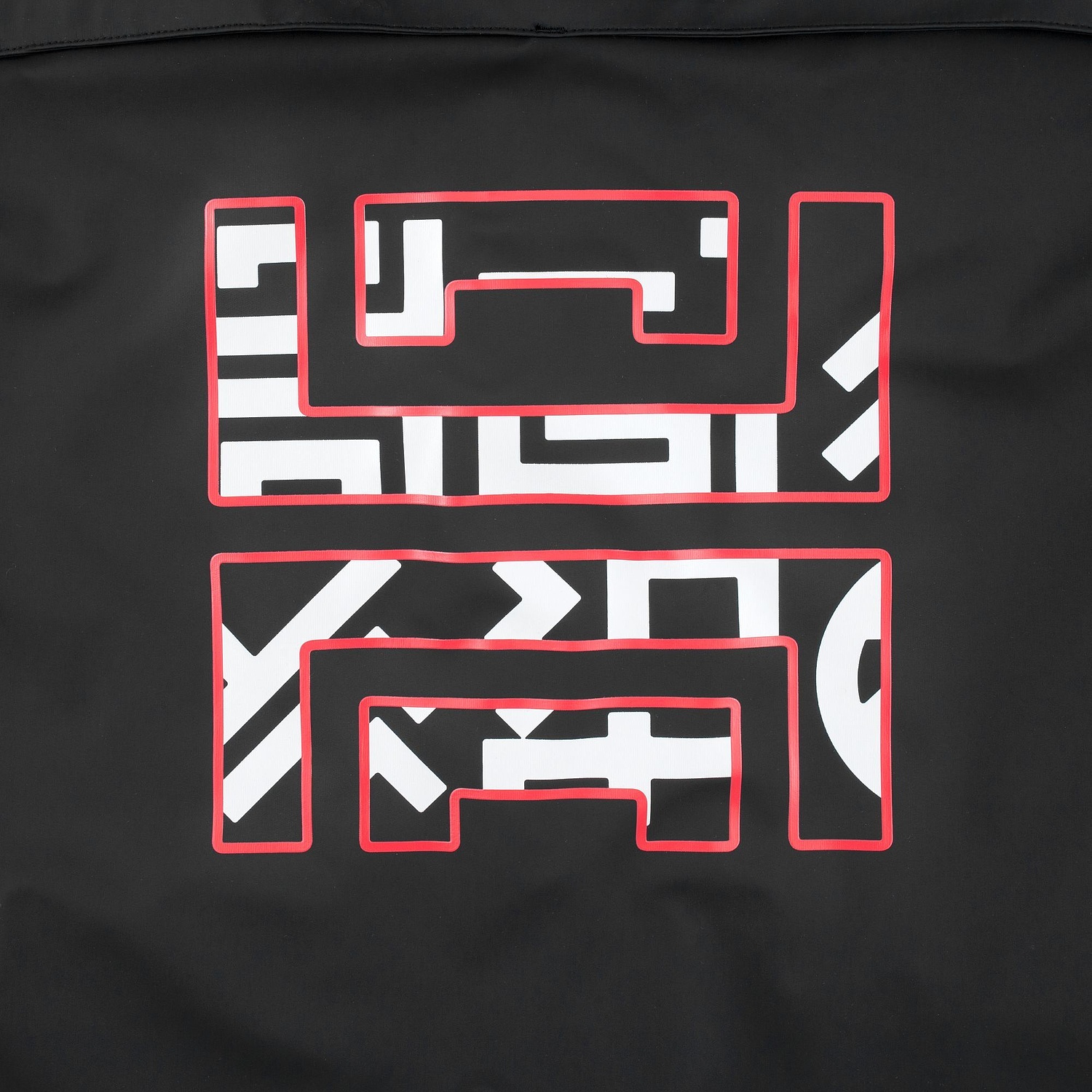 Дождевик мужской Squall, черный с логотипом