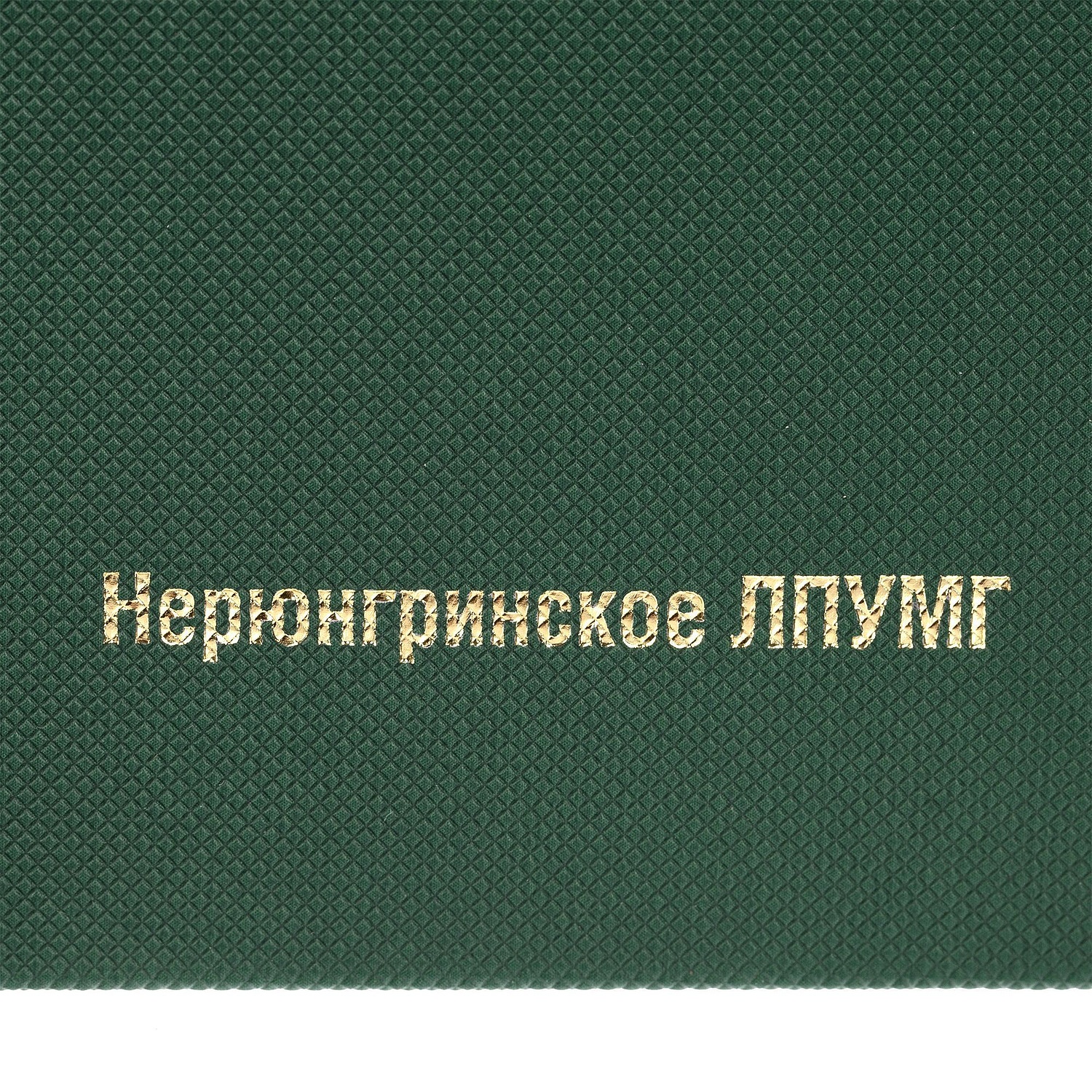 Ежедневник Grade, недатированный, зеленый с логотипом