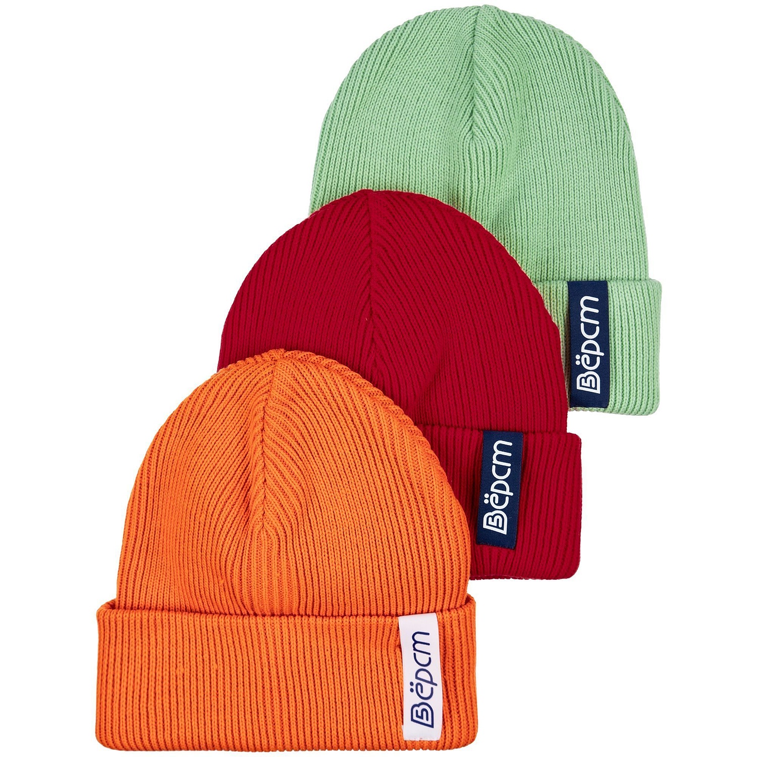 Шапка Life Explorer, оранжевая (апельсиновая) с логотипом