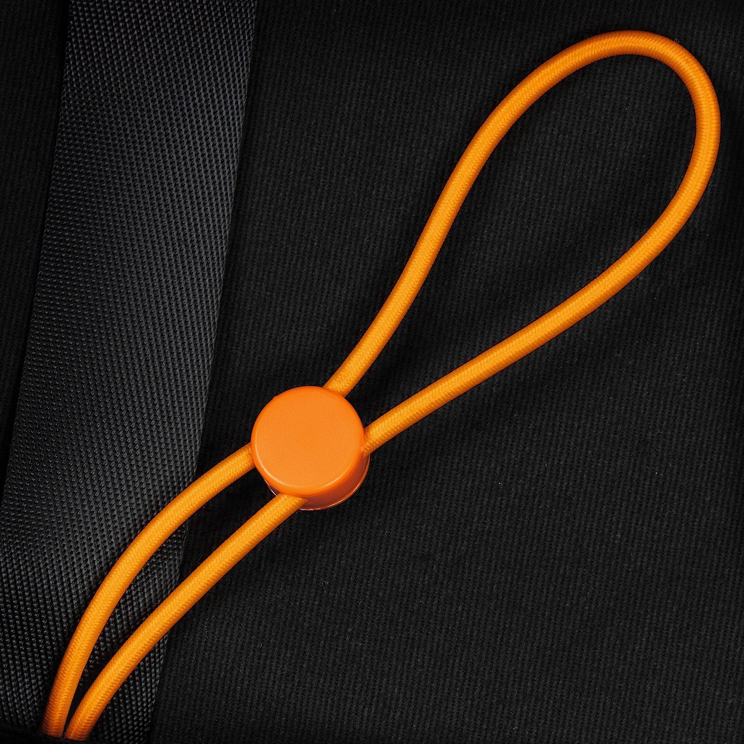 Двойной фиксатор для шнура Brogy, оранжевый неон