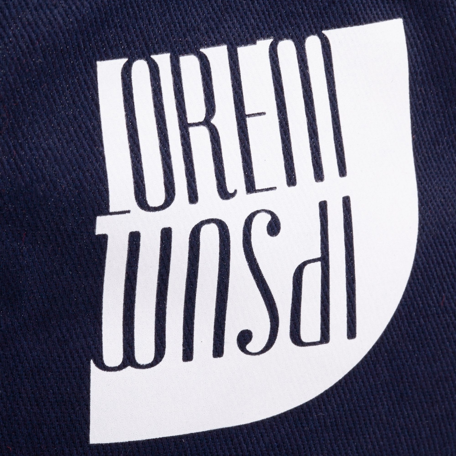 Бейсболка Apollo, темно-синяя с логотипом