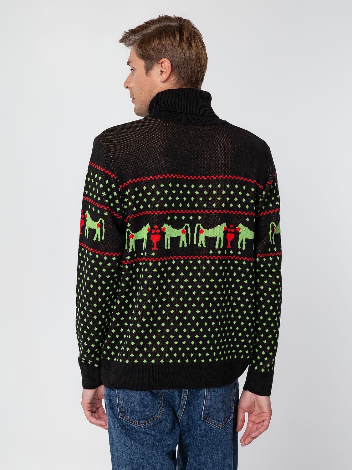 Свитер на заказ Tricksy Fint, акрил с логотипом