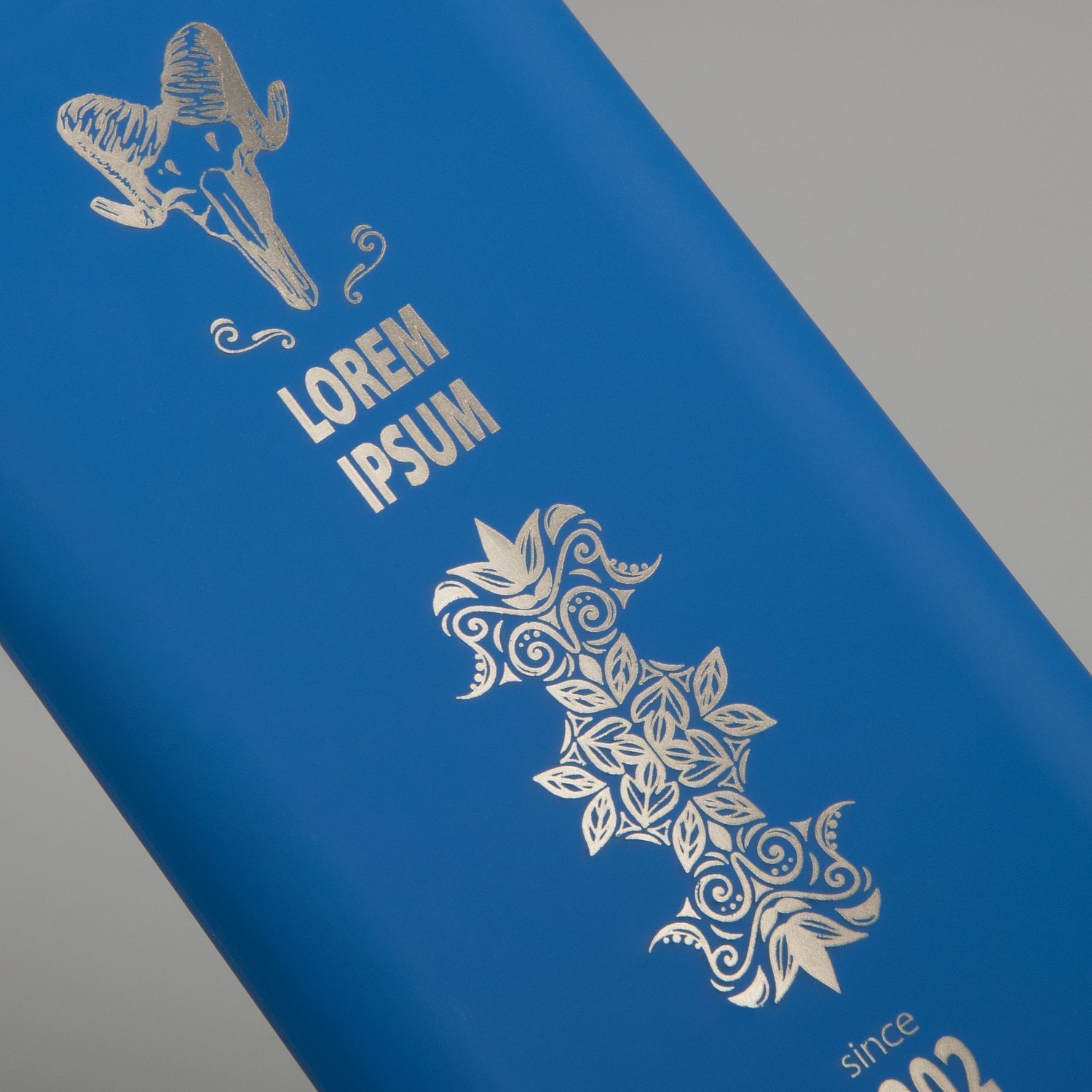 Фляжка Beatum, синяя с логотипом