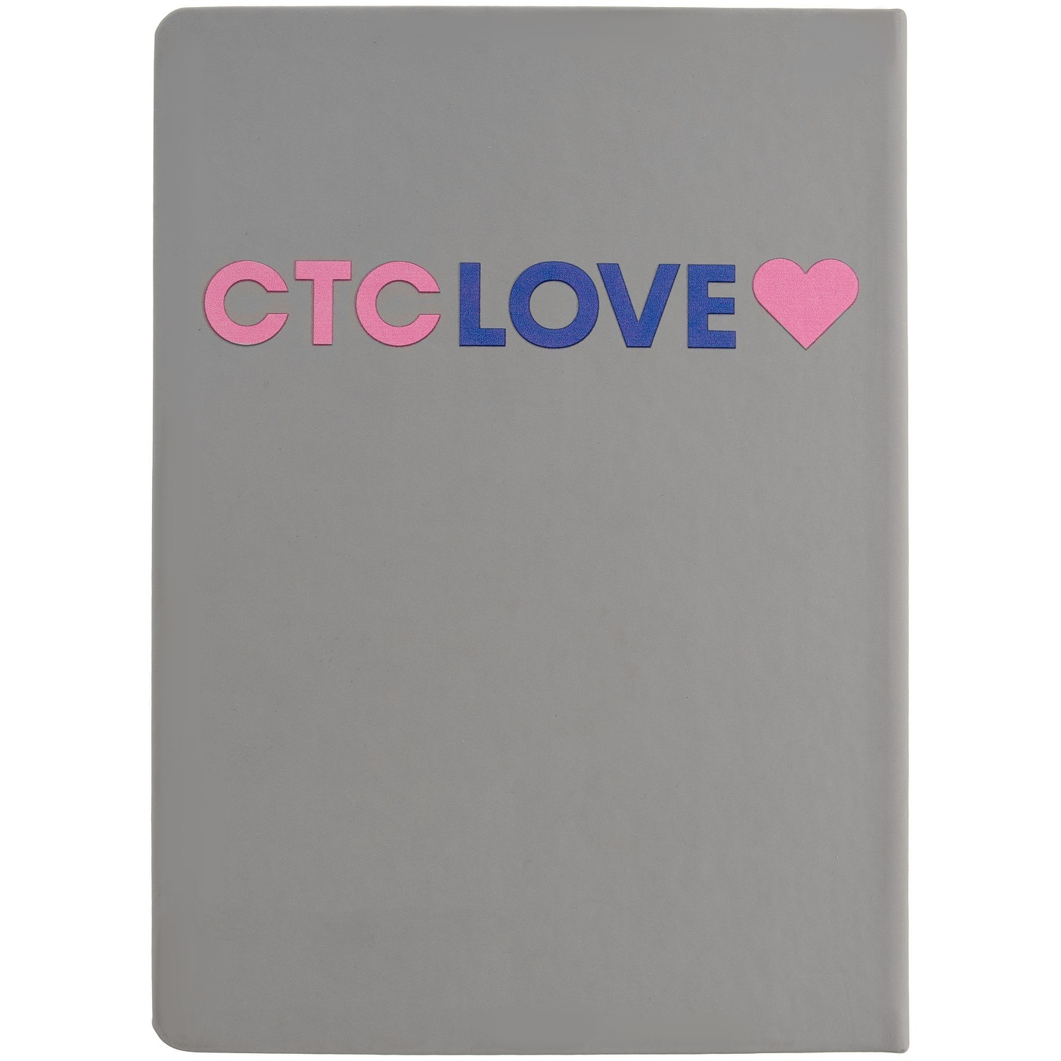 Ежедневник «История изобретений», недатированный, серый с логотипом