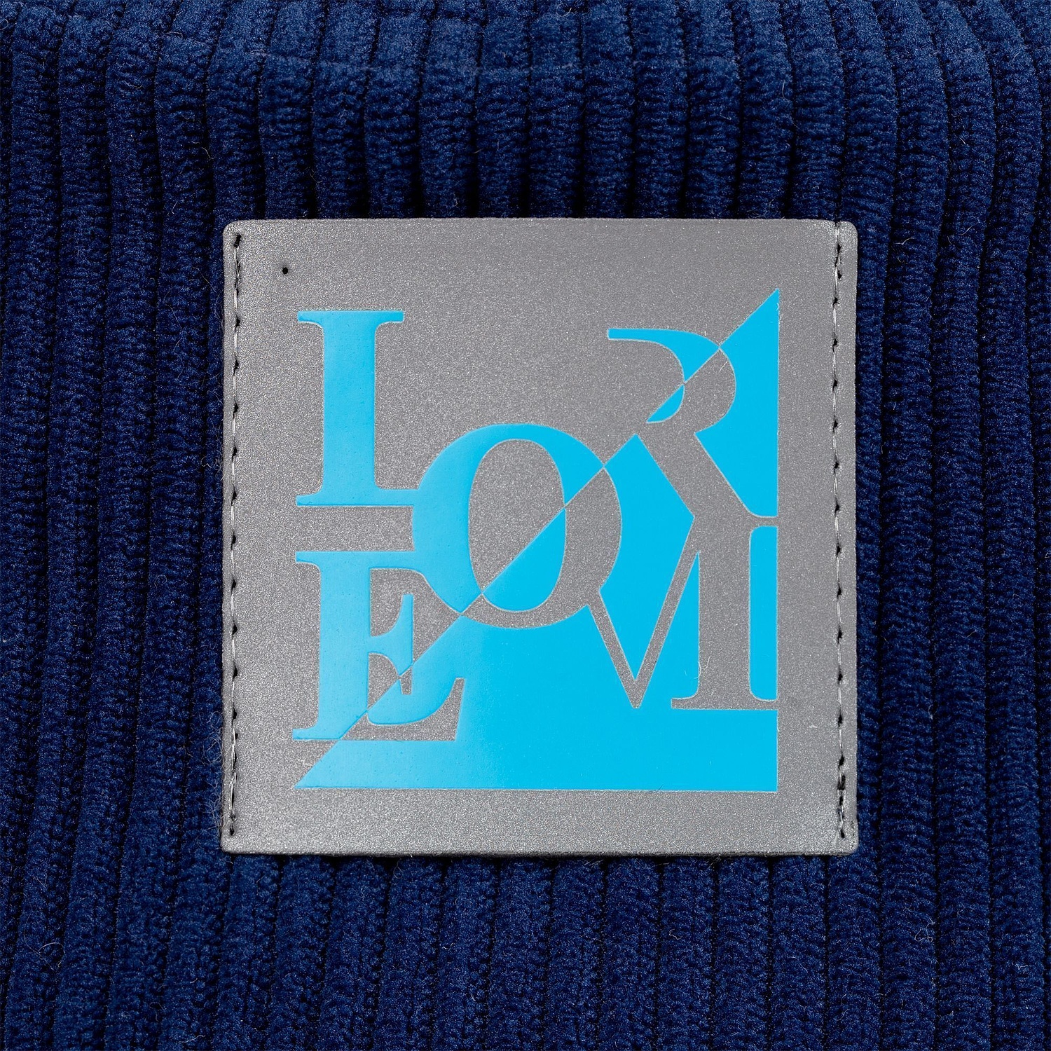 Панама Soft Core, серая с логотипом