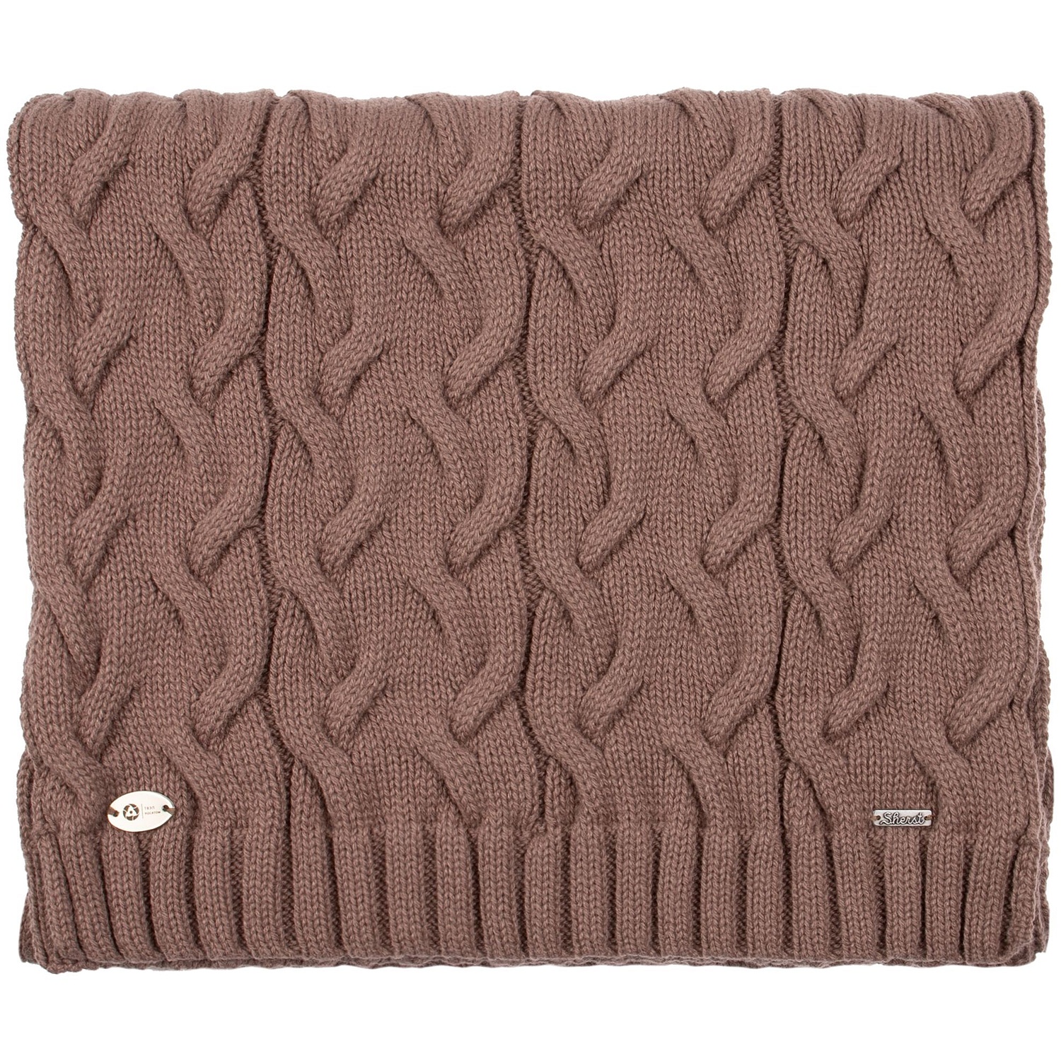 Шильдик металлический Alfa Oval, серебристый с логотипом