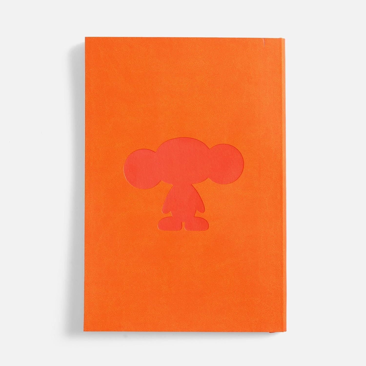 Ежедневник Flat Light, недатированный, оранжевый с логотипом