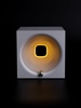 Bluetooth-колонка с подсветкой Volumetric, белая с логотипом