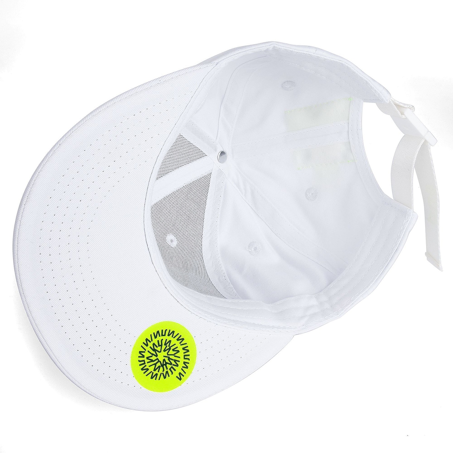 Бейсболка C2, белая с логотипом