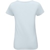 Футболка женская Martin Women, голубая с логотипом