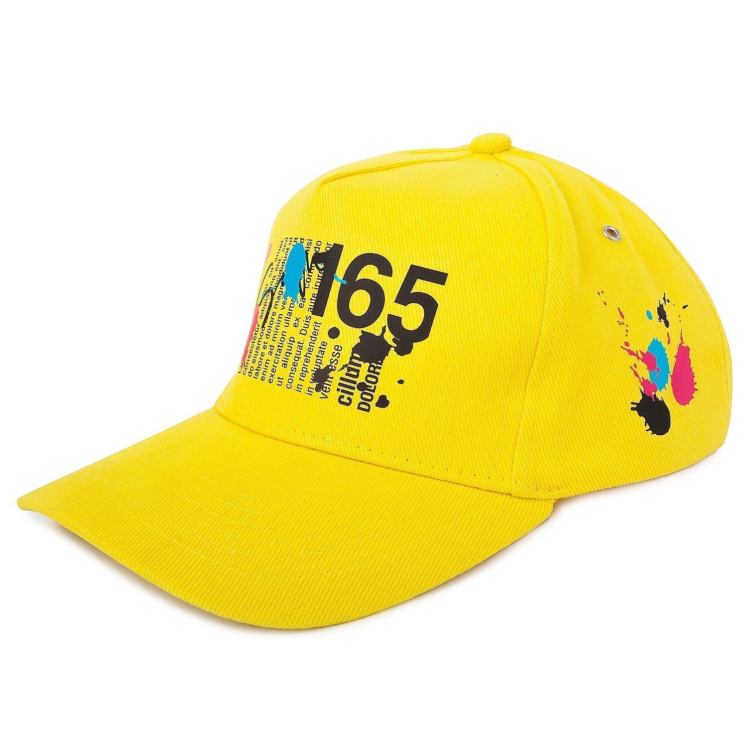 Бейсболка Standard, желтая (лимонная) с логотипом