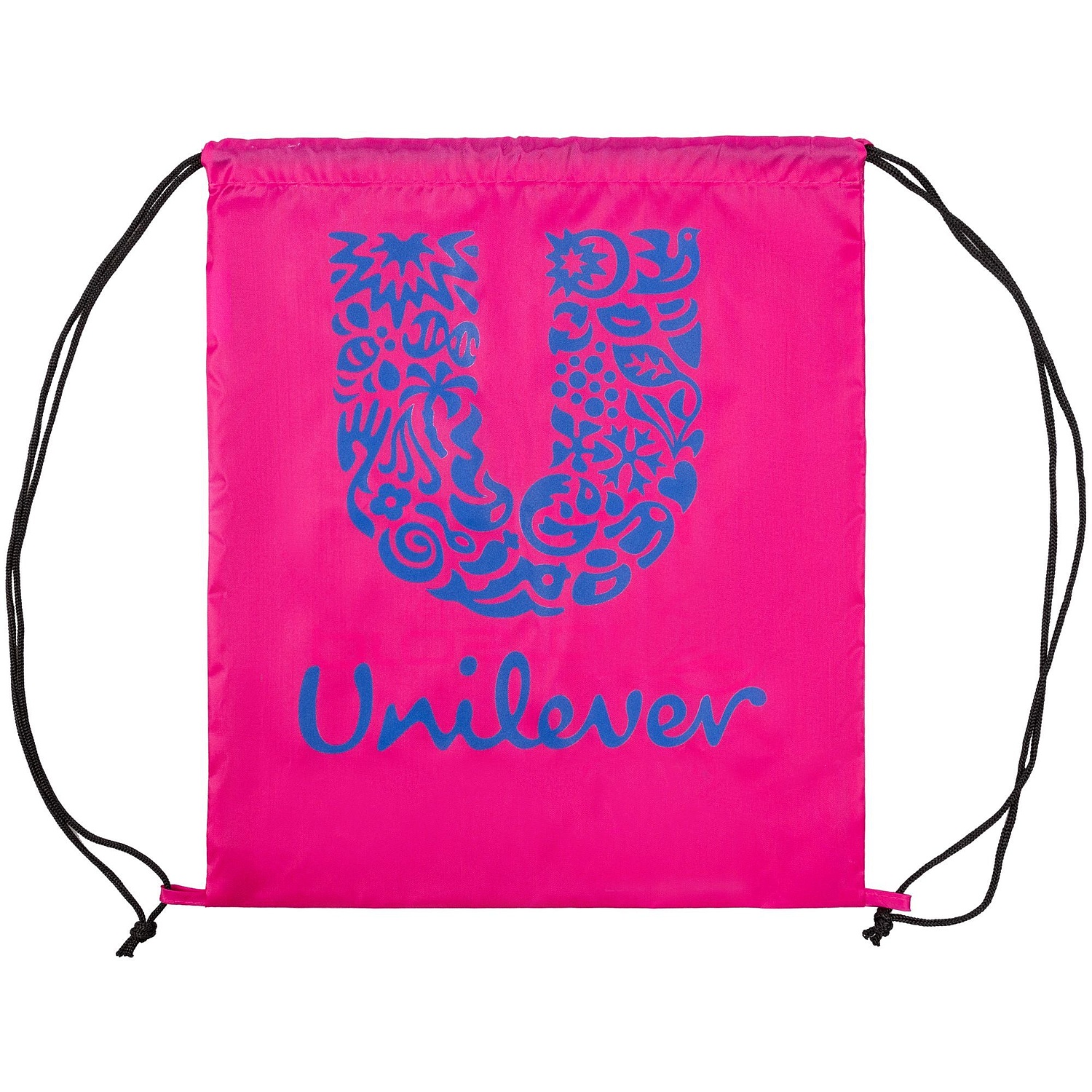 Рюкзак-мешок Carnaby, малиновый с логотипом