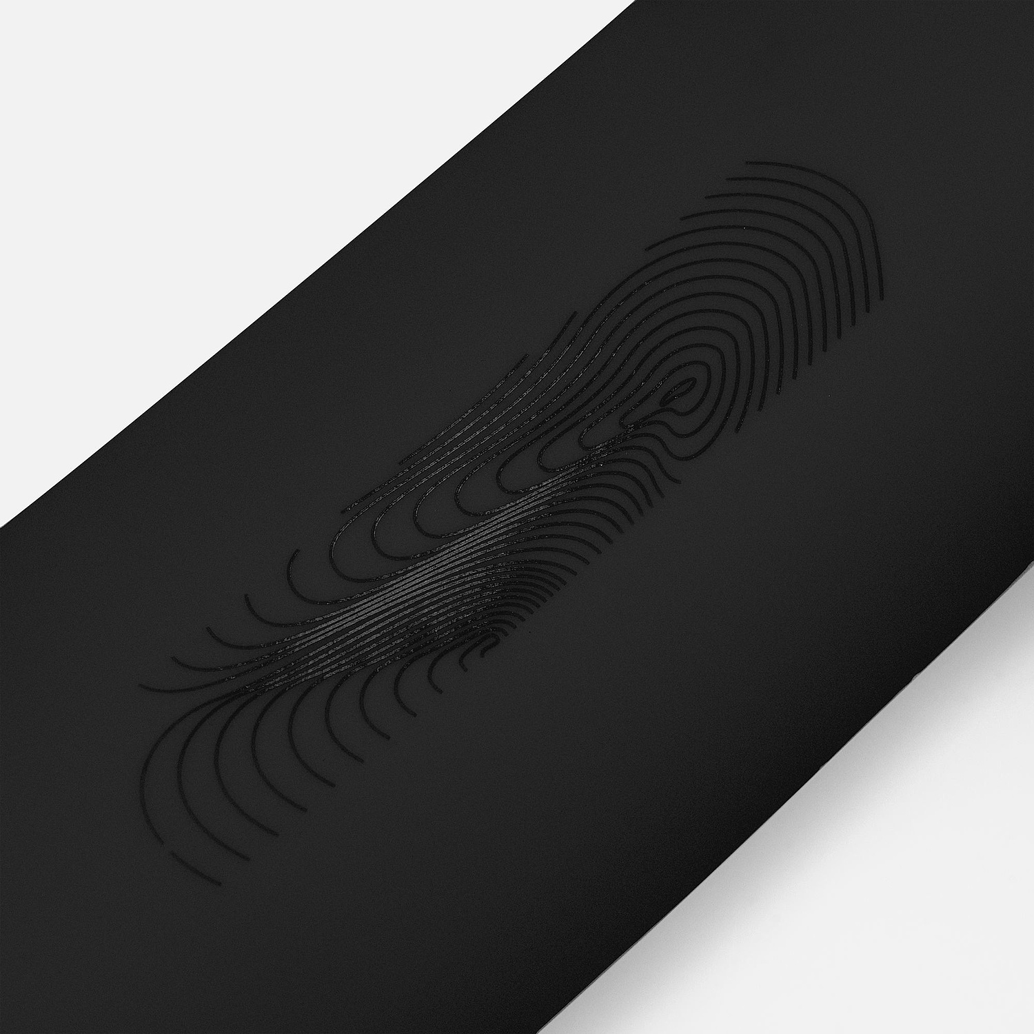 Складная бутылка для воды Langfossen, черная