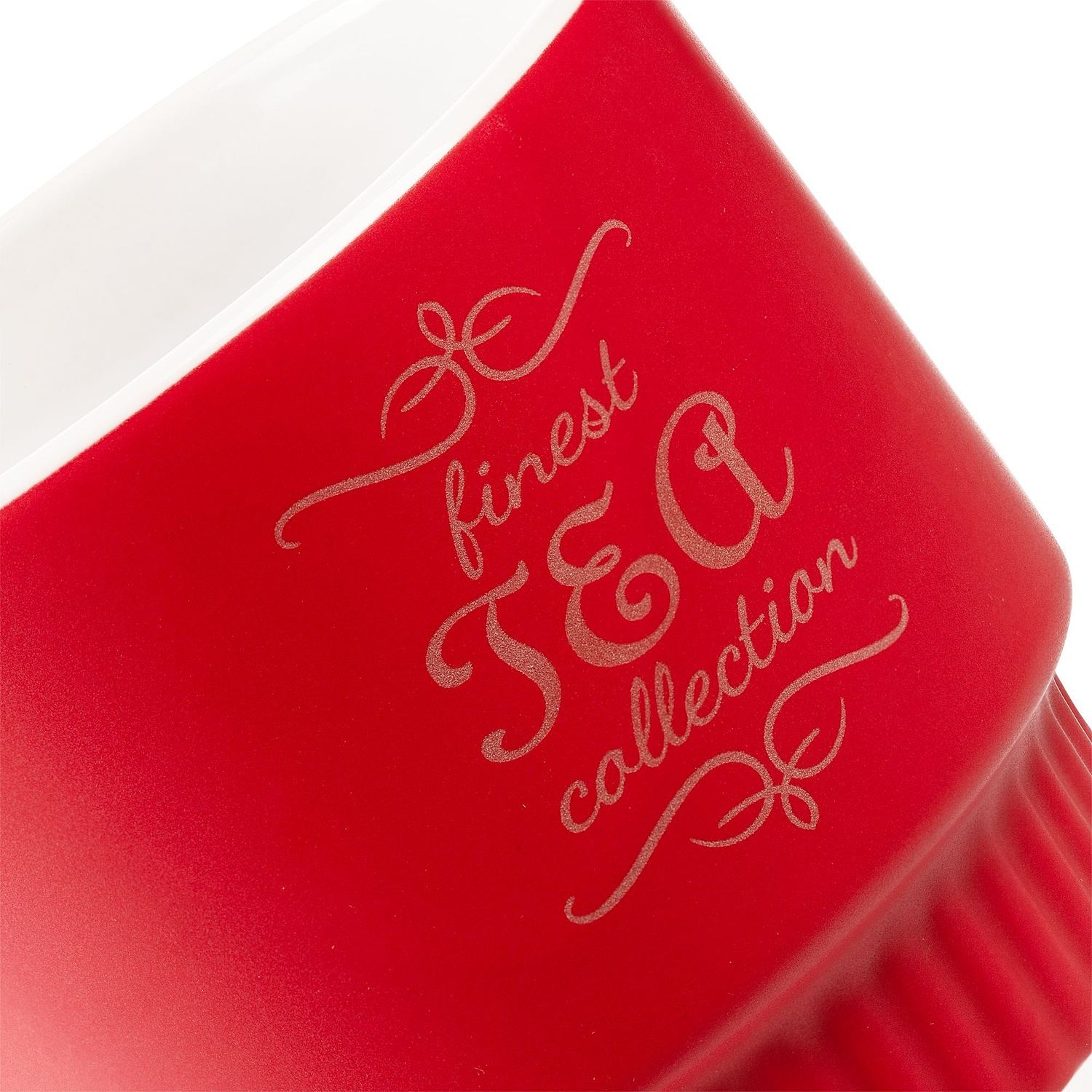 Кружка Forma Linea, красная с логотипом