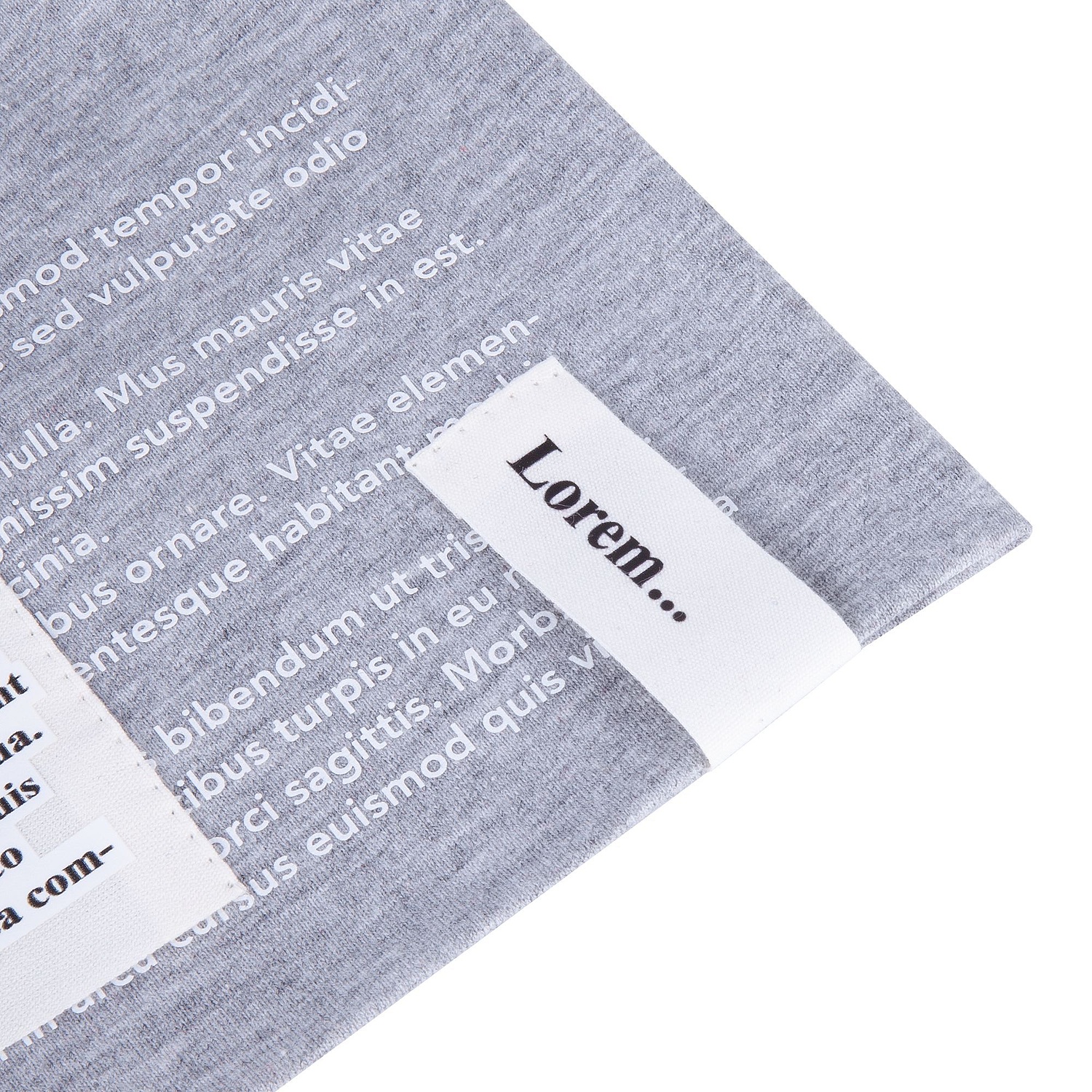 Шапка HeadOn, ver.2, серый меланж с логотипом