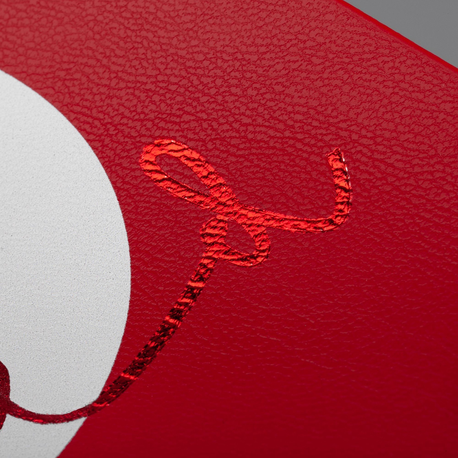 Ежедневник Chillout New, недатированный, красный с логотипом