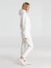 Толстовка с капюшоном унисекс Hoodie, белая с логотипом